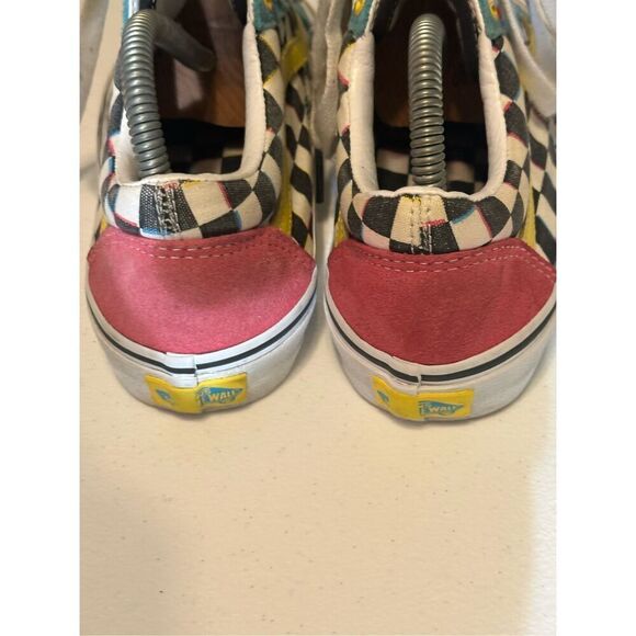 Vans Old Skool Women Women’s 6 Multicolor Checkerboard Low Top Sneakers Men 4.5 - Picture 5 of 6